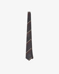 Uskees 4014 Repp Tie in Charcoal