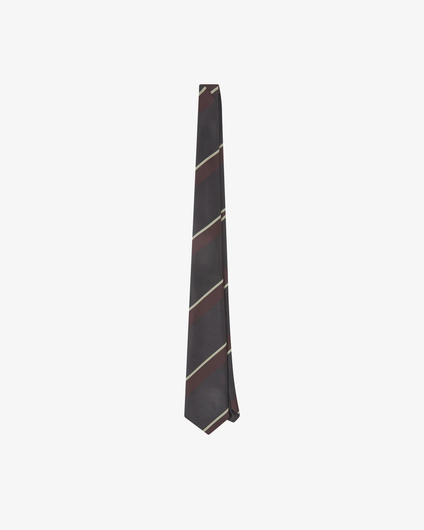 Uskees 4014 Repp Tie in Charcoal