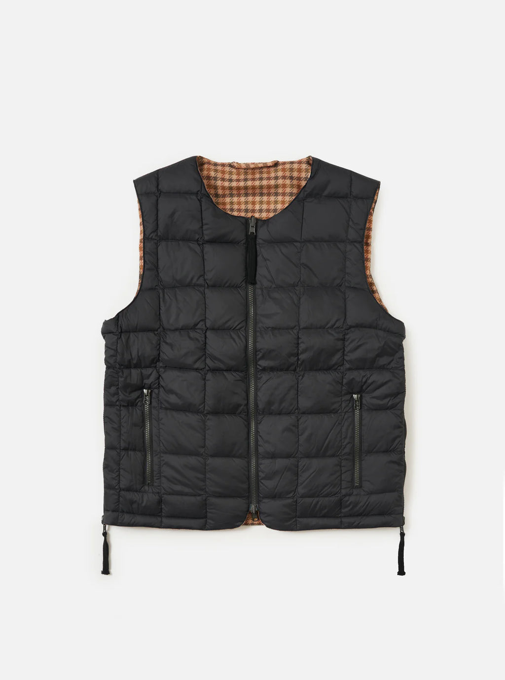Universal Works x Taion Mens Black Reversible Puffer Vest