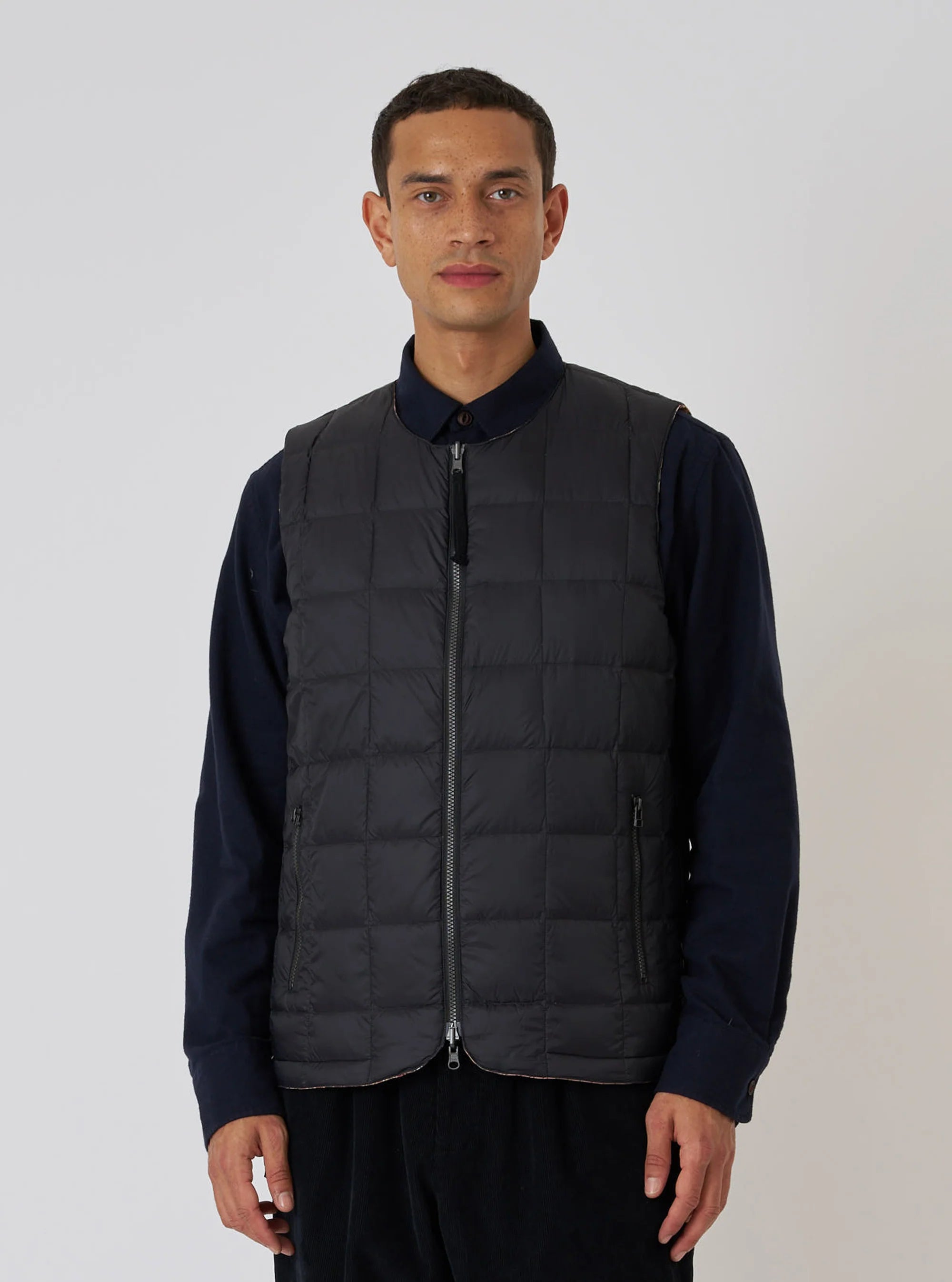 Universal Works x TAION Reversible Military Vest in Black