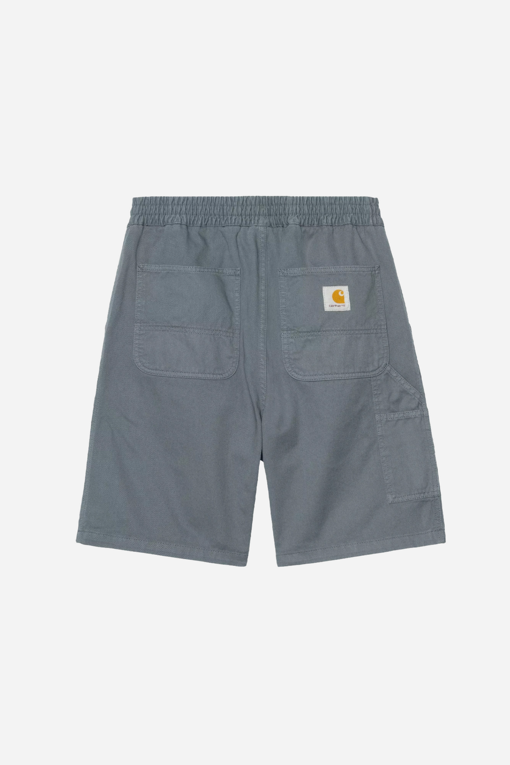 Carhartt WIP Flint Short in Cozy Blue Garment Dyed