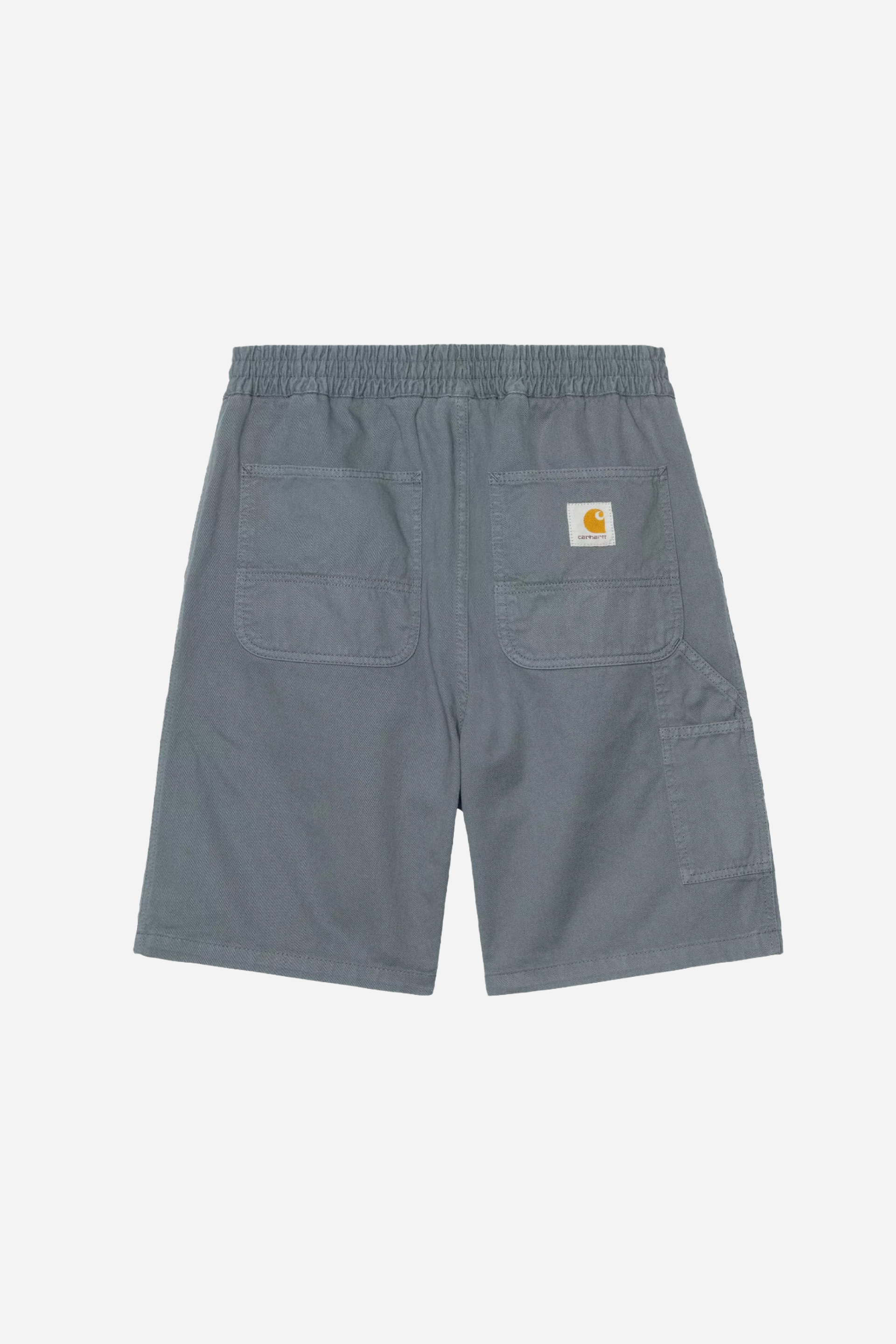 Carhartt WIP Flint Short in Cozy Blue Garment Dyed
