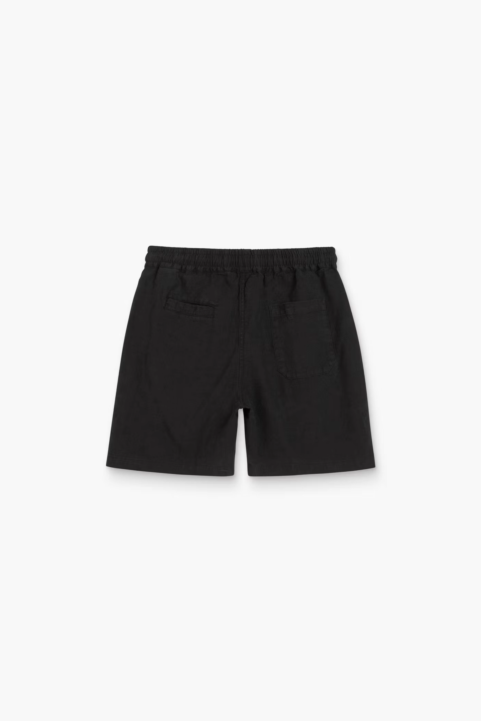 OAS Porto Linen Short in Black