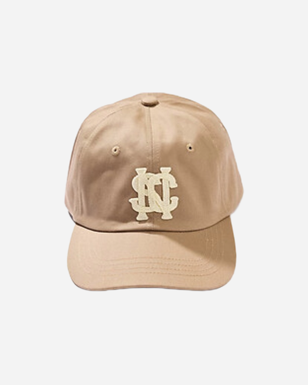 Nautica Japan Sailing Club Logo Twill Cap in Beige