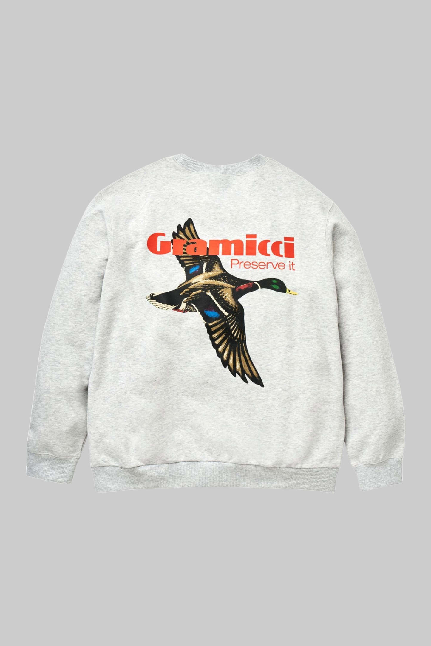 Gramicci Preserve It Sweatshirt in Heather Grey