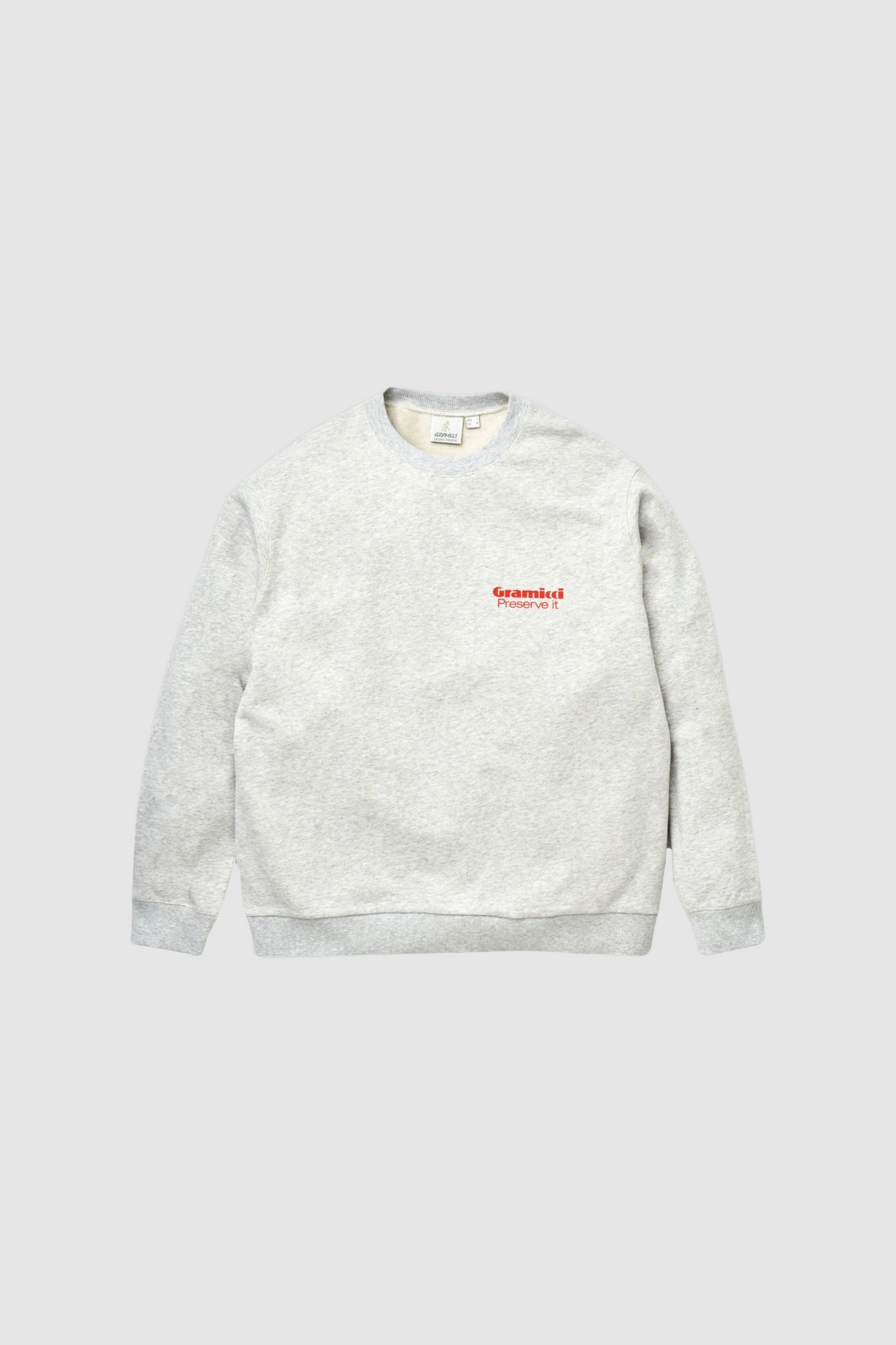 Gramicci Preserve It Sweatshirt in Heather Grey