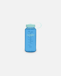 Nalgene 500ml Cornflower Blue Sustain Wide Mouth Bottle made from 50% recycled plastic