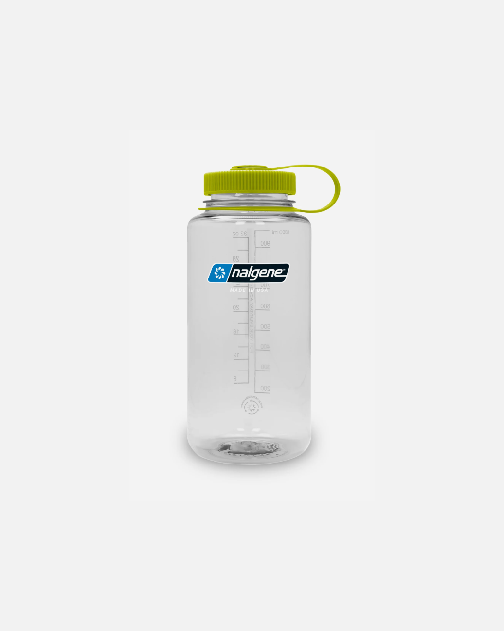 Nalgene 1L Clear Sustain Wide Mouth Bottle