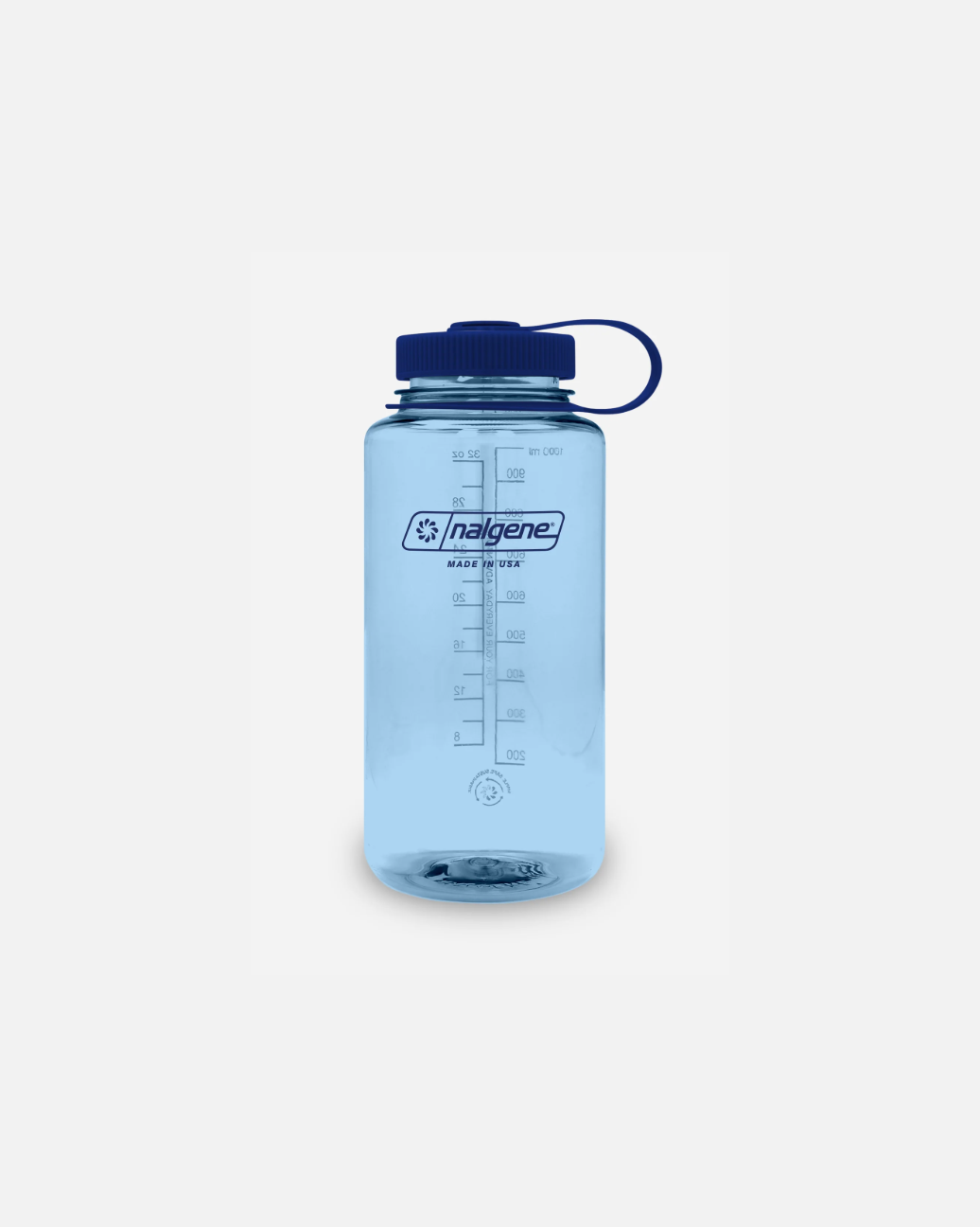 Nalgene 1L Baby Blue Sustain Wide Mouth Bottle