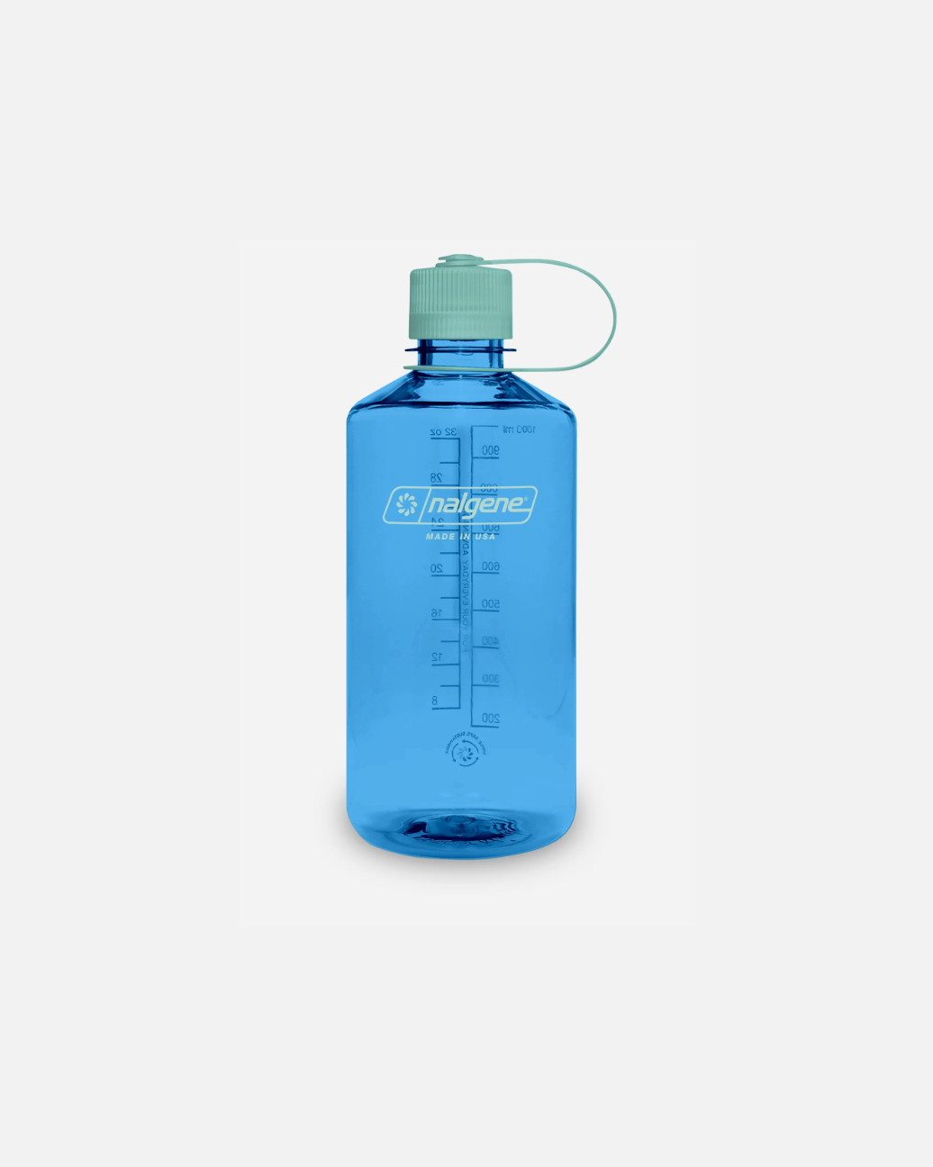 Nalgene 1L Cornflower Blue Sustain Narrow Mouth Bottle