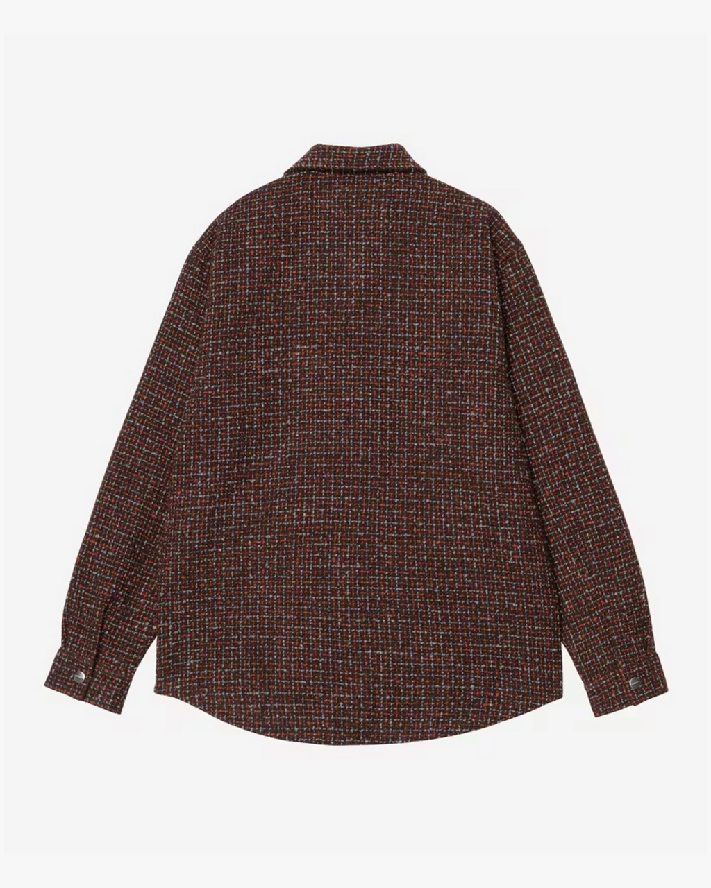 Carhartt WIP Bellamy Shirt Jacket in Red & Navy Check