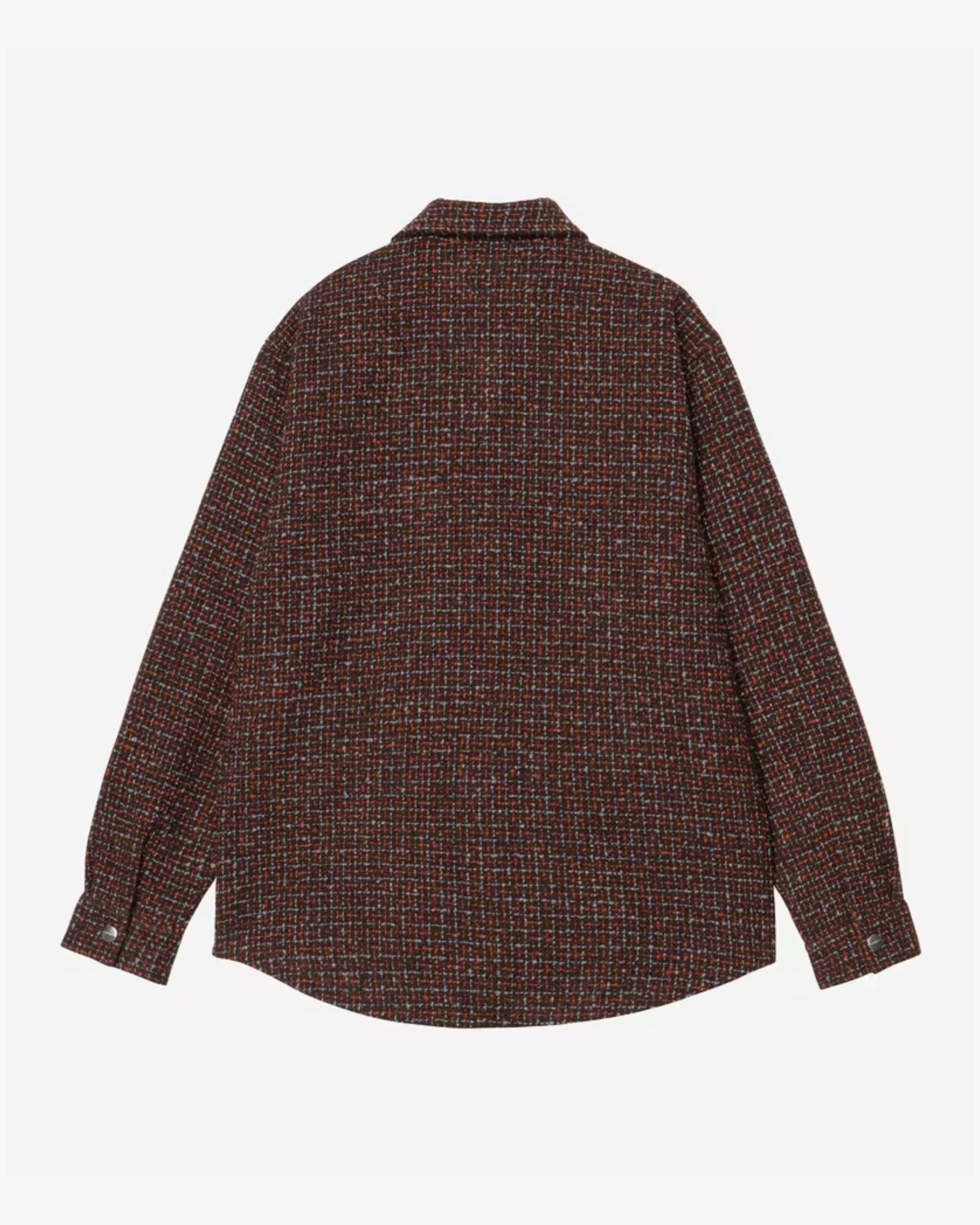 Carhartt WIP Bellamy Shirt Jacket in Red & Navy Check