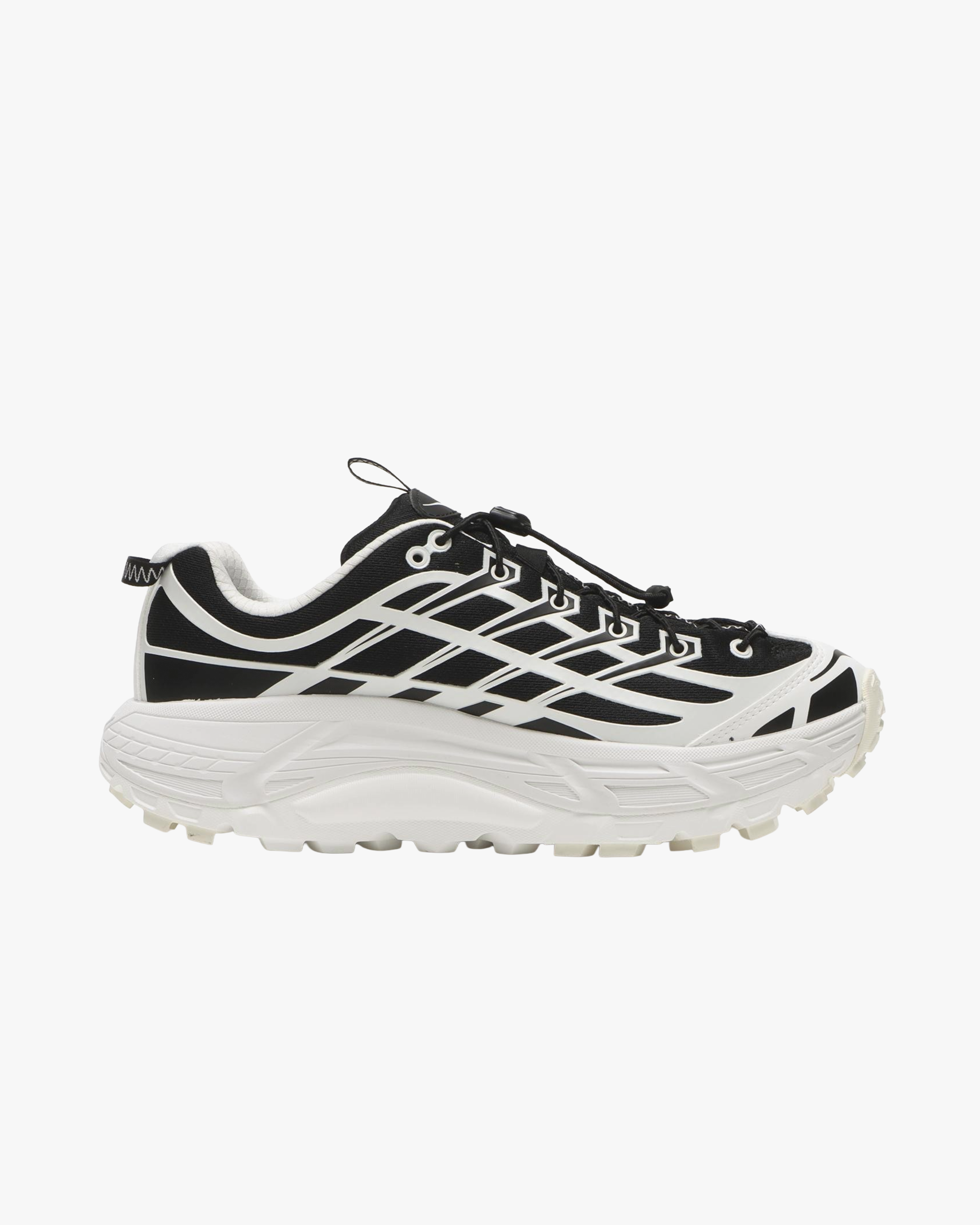 HOKA Mafete Three2 in Frost & Black