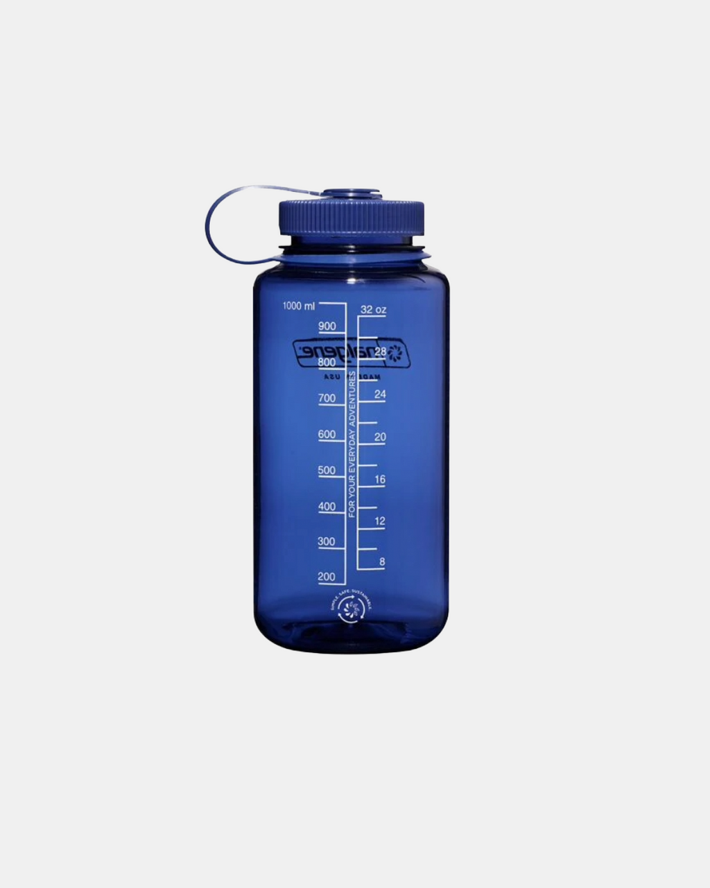 Nalgene 1L Denim Sustain Wide Mouth Bottle
