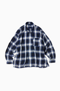 Nautica Japan Ombre Check Shirt L/S Navy