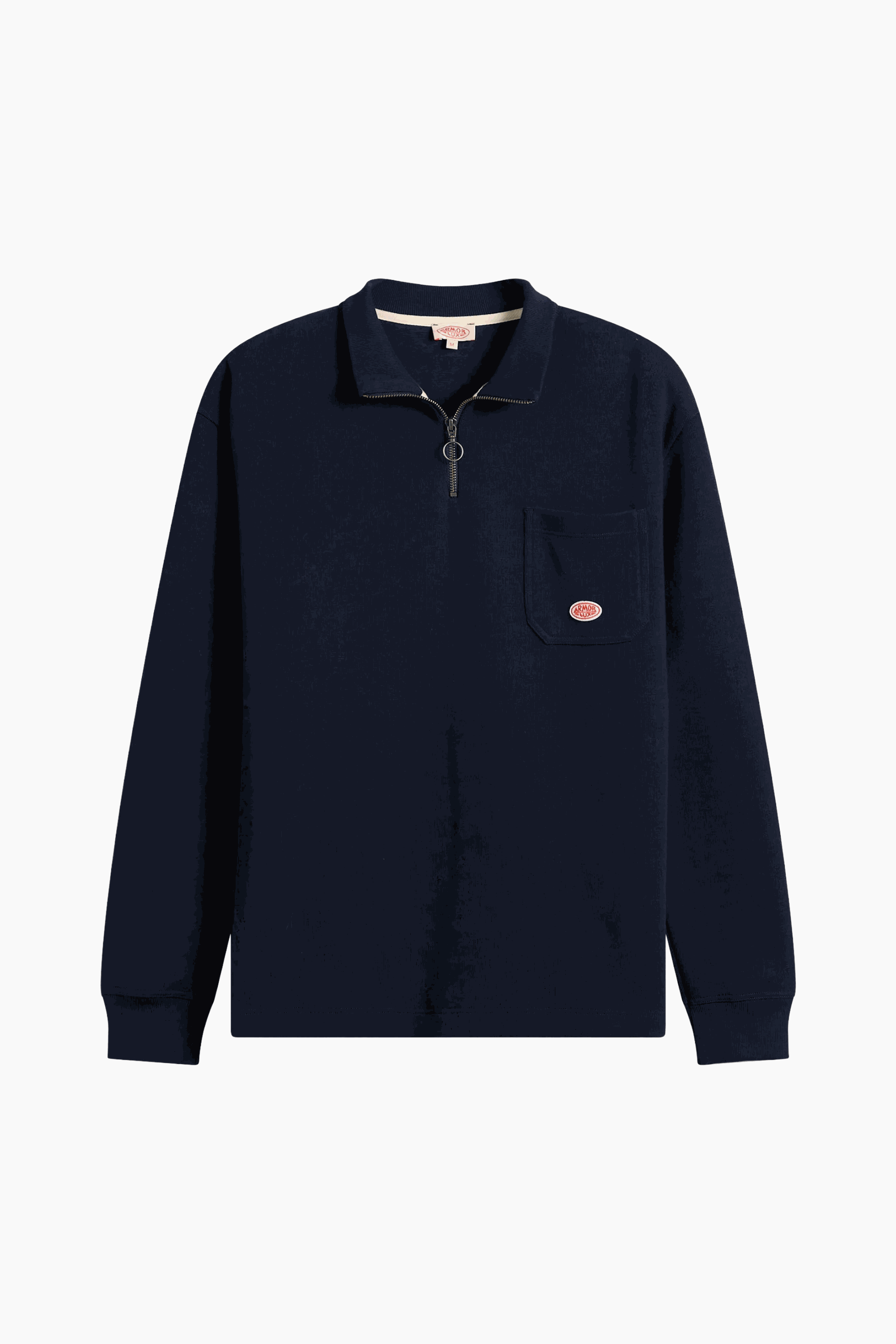 Armor Lux Heritage Cotton 1/2 Zip in Navy