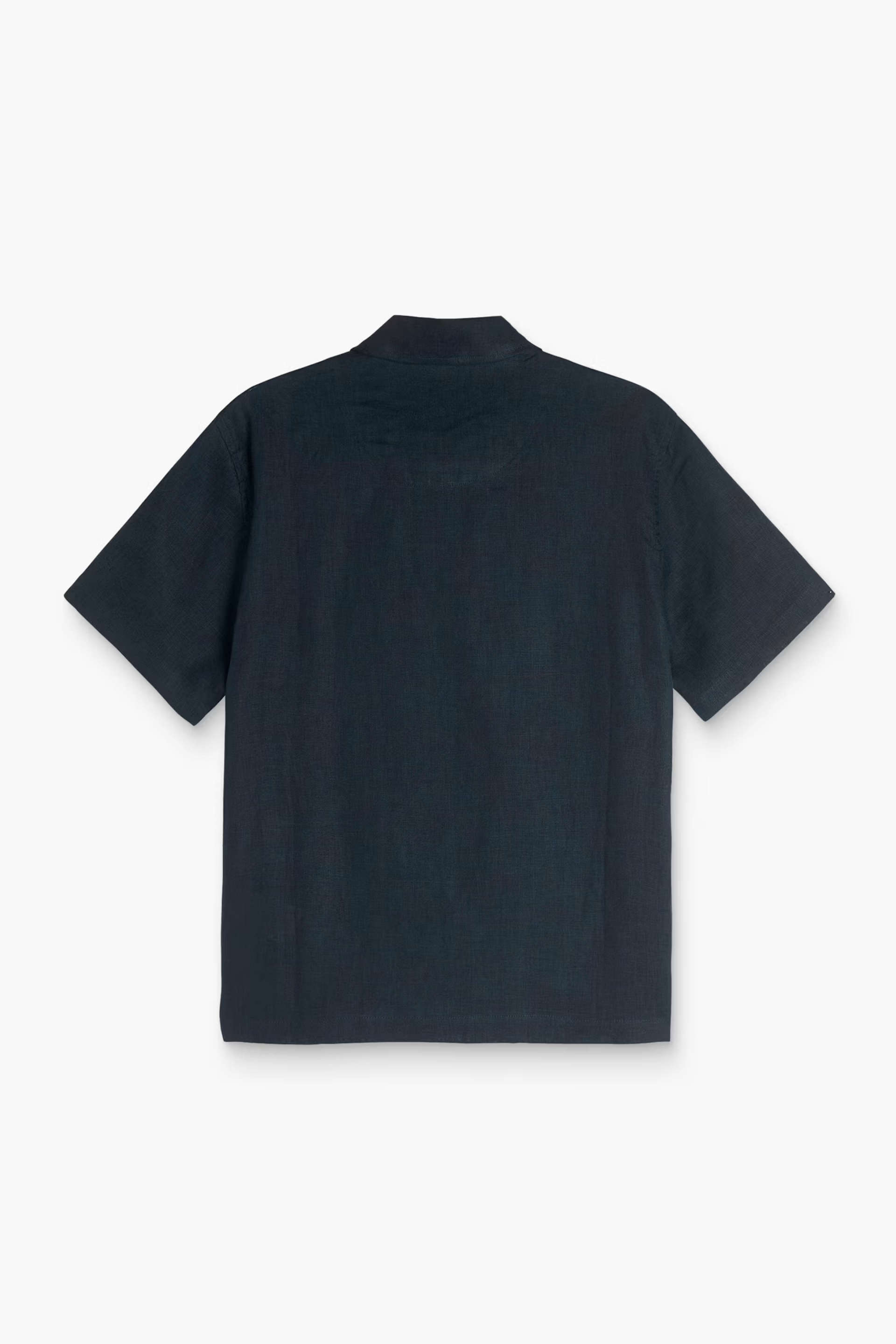 OAS Girona Linen Shirt in Dark Navy