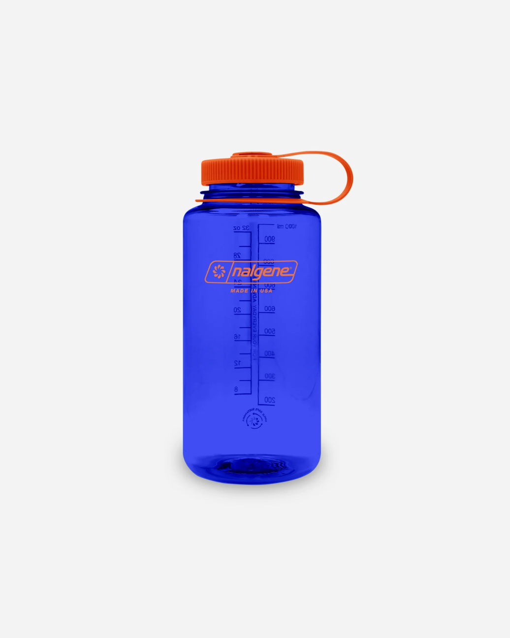 Nalgene 1L Sustain Wide Mouth Bottle in Periwinkle