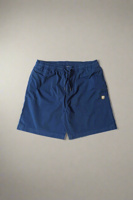 Armor Lux Heritage Cotton Shorts in Blue