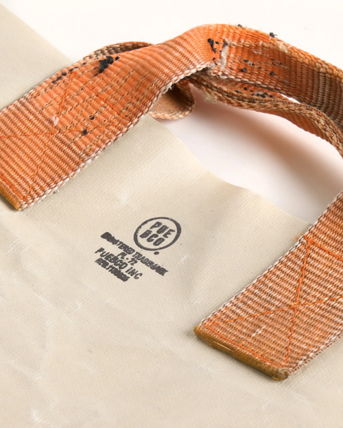 Puebco Vintage Sling Belt Rectangle Bag / Orange Handle