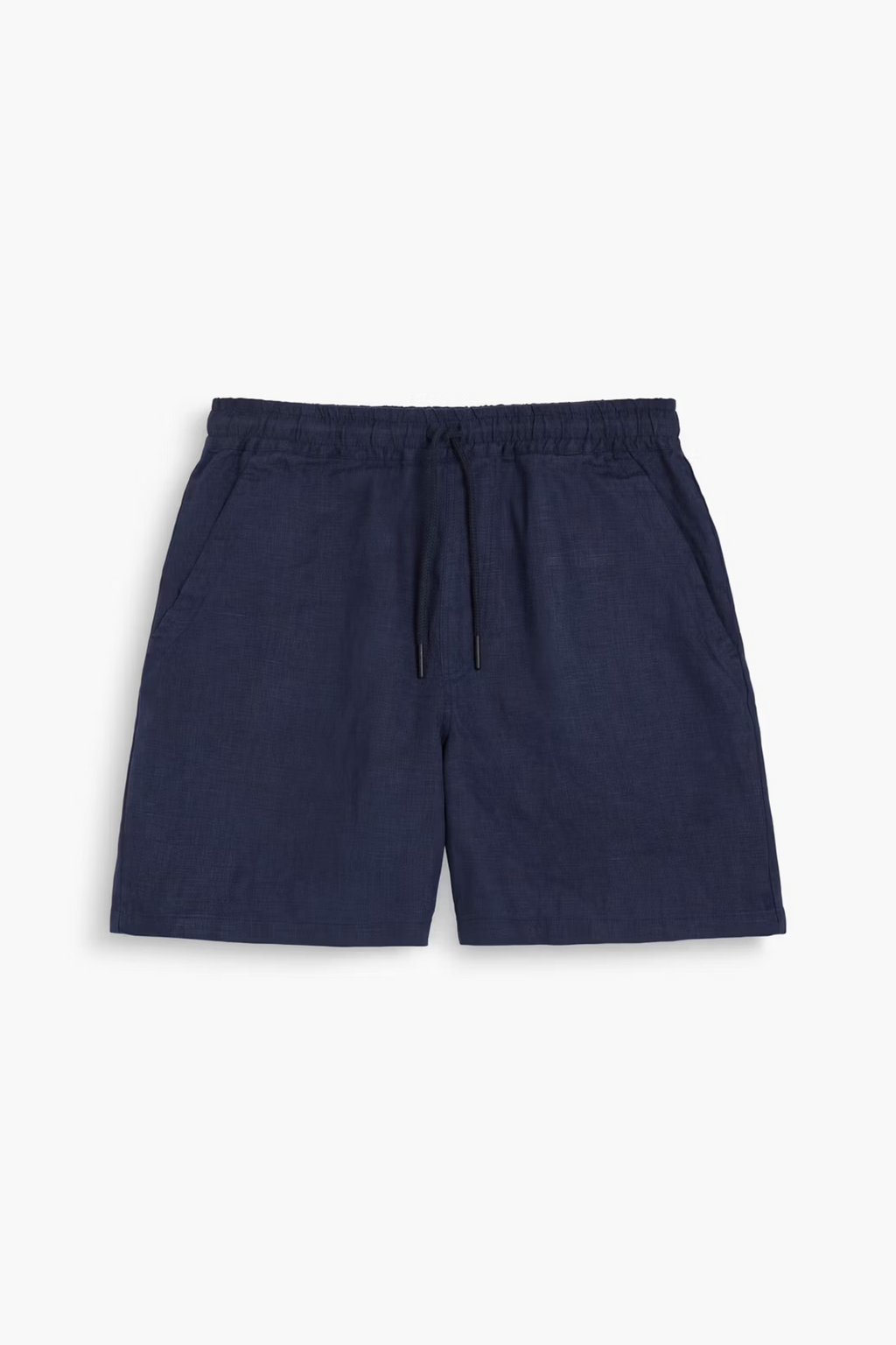 OAS Porto Linen Short in Navy