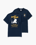 Service Works Bar + kitchen Tee Navy