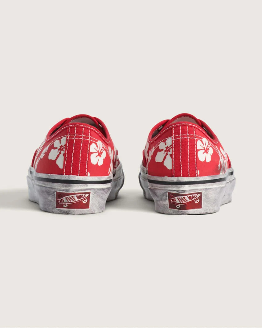 Vans Premium LX Authentic 44 in Archive Red Floral