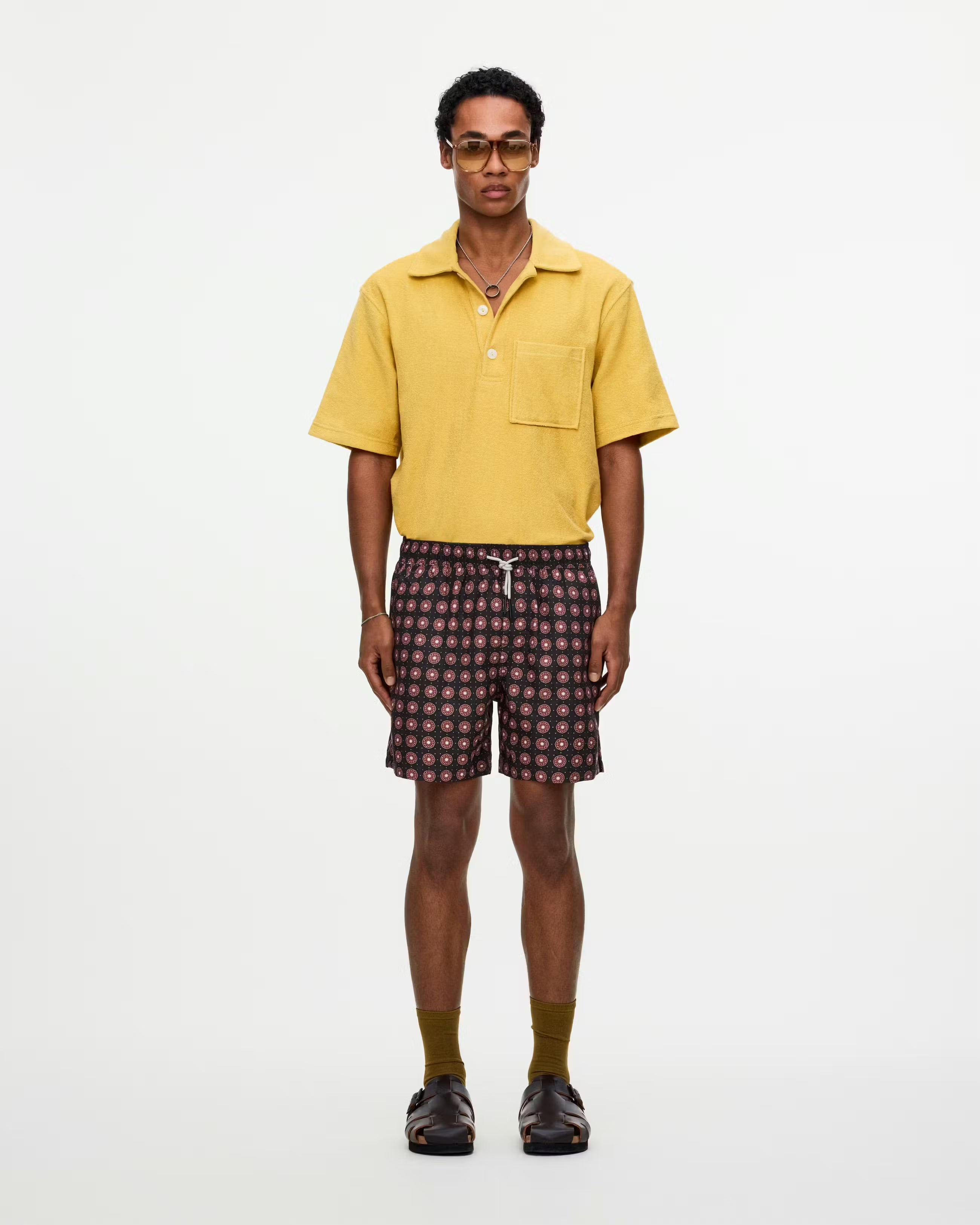 OAS Coffee Lumo Swim Shorts