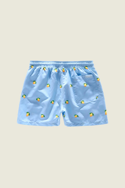 OAS Blue Lemon Swim Shorts