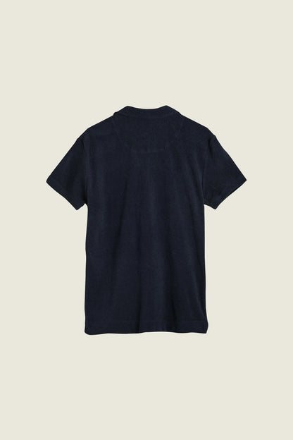 OAS Navy Polo Terry Shirt