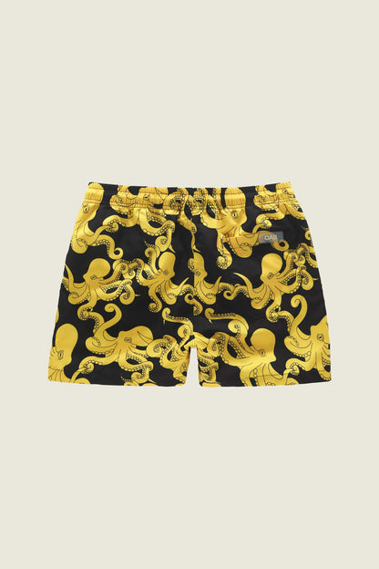 OAS Black Octo Swim Shorts