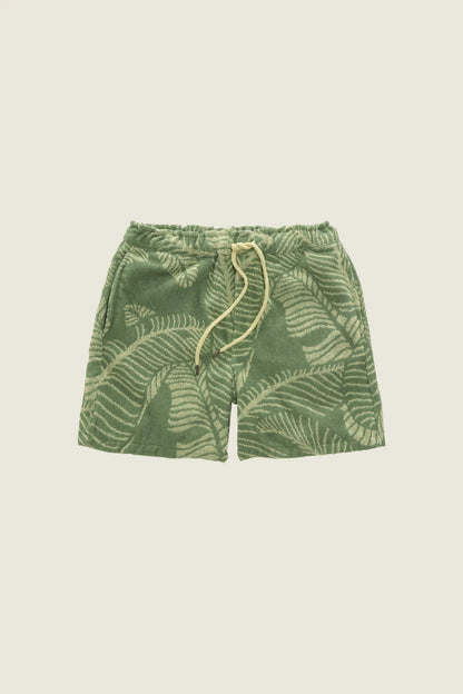 OAS Banana Leaf Terry Shorts