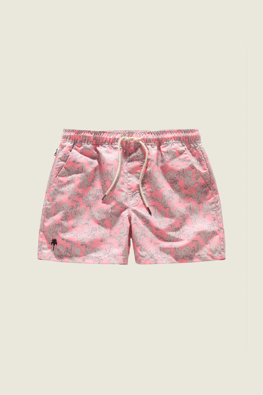 OAS Pink Octo Swim Shorts