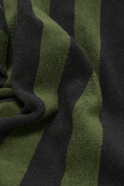 OAS Green Stripe Towel