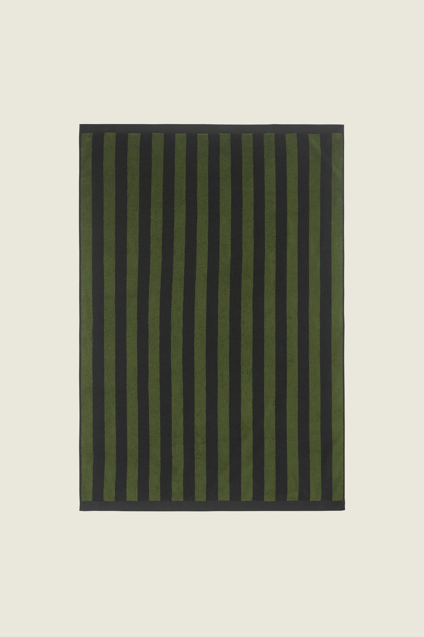 OAS Green Stripe Towel