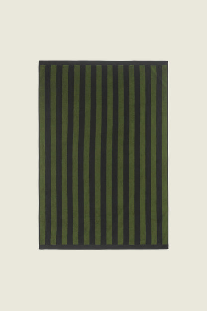 OAS Green Stripe Towel