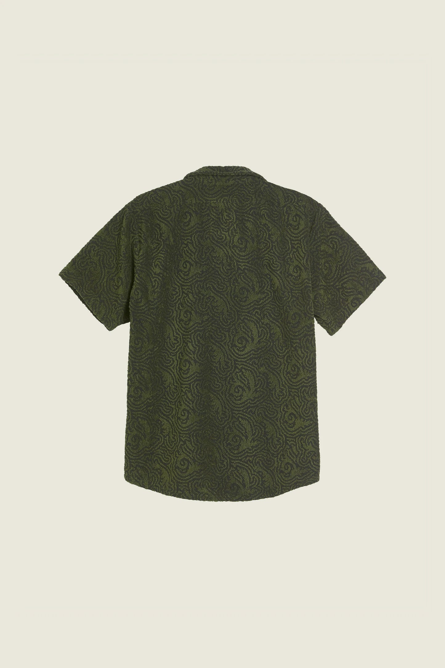 OAS Green Squiggle Cuba Terry Shirt