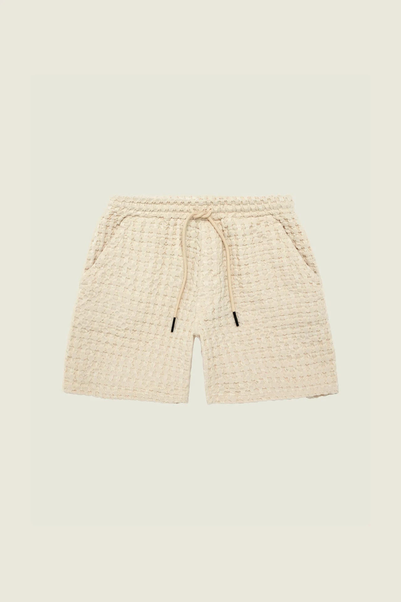 OAS Ecru Porto Waffle Short