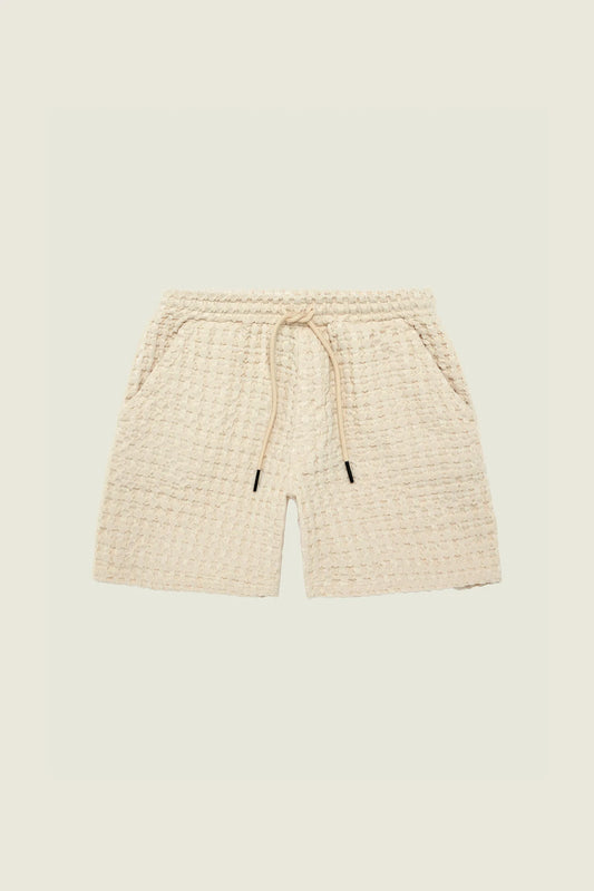 OAS Ecru Porto Waffle Short