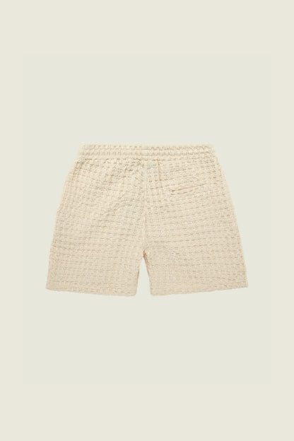 OAS Ecru Porto Waffle Short