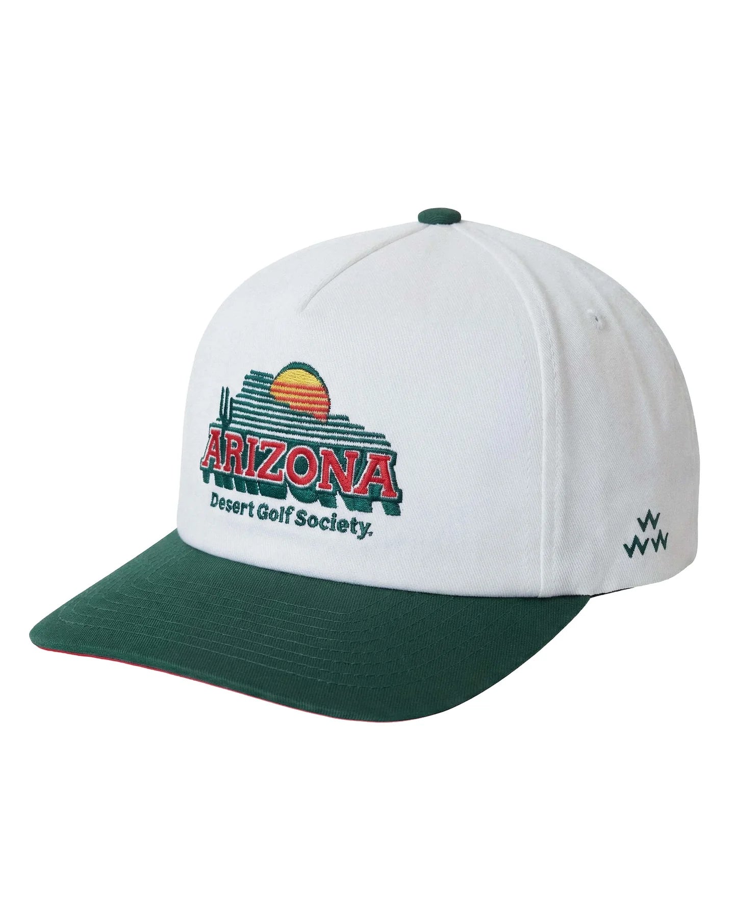 AZ Society Snapback - White / Green