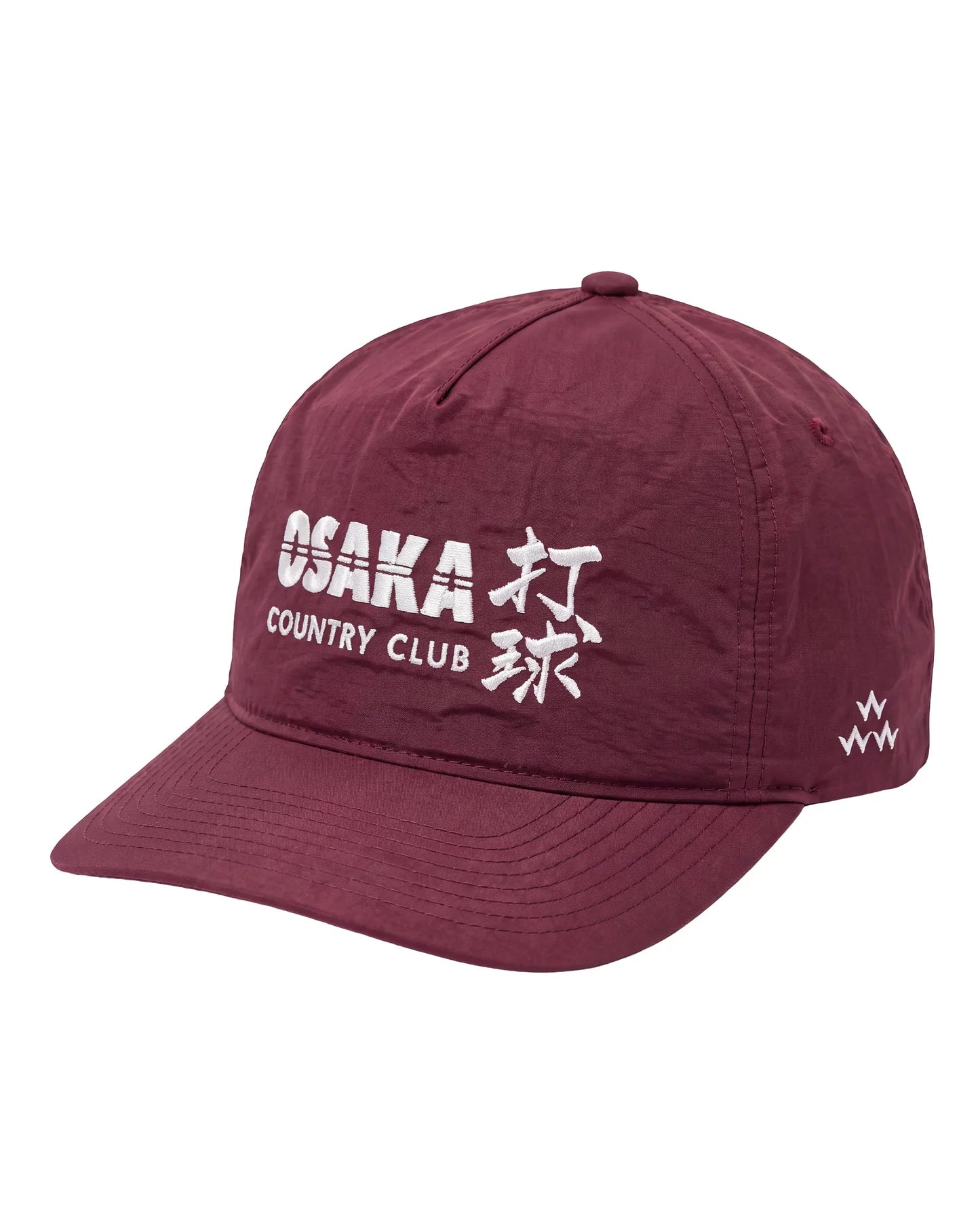 Osaka Country Club Snapback - Burgundy