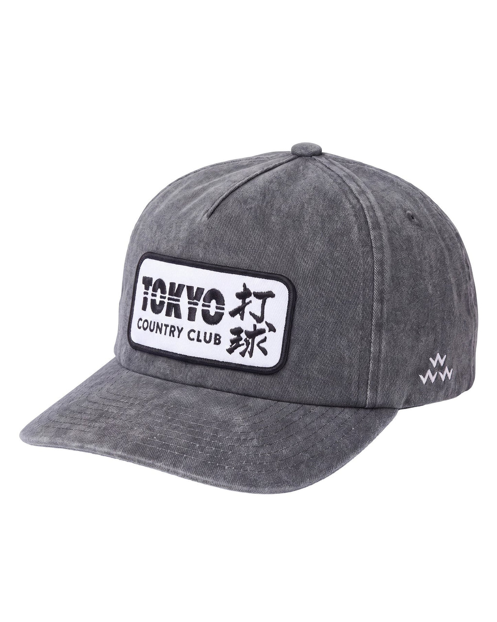 Tokyo Country Club Snapback - Black Denim