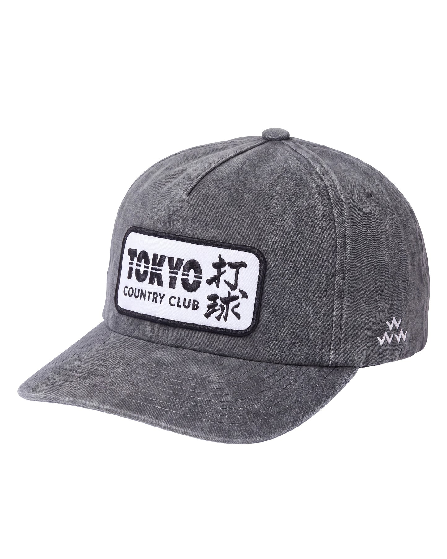 Tokyo Country Club Snapback - Black Denim
