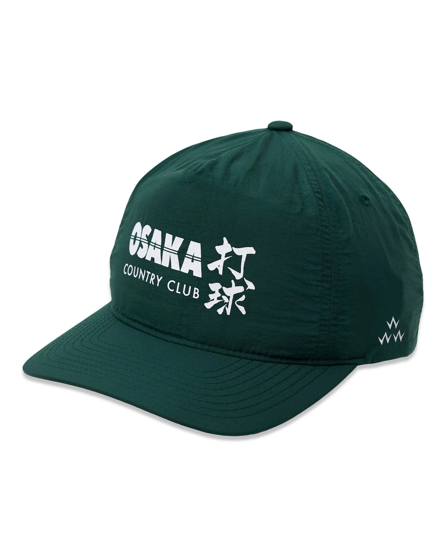 Osaka Country Club Snapback - Alpine Green