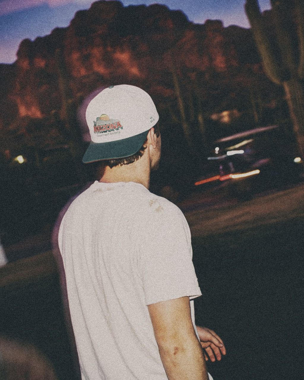 AZ Society Snapback - White / Green