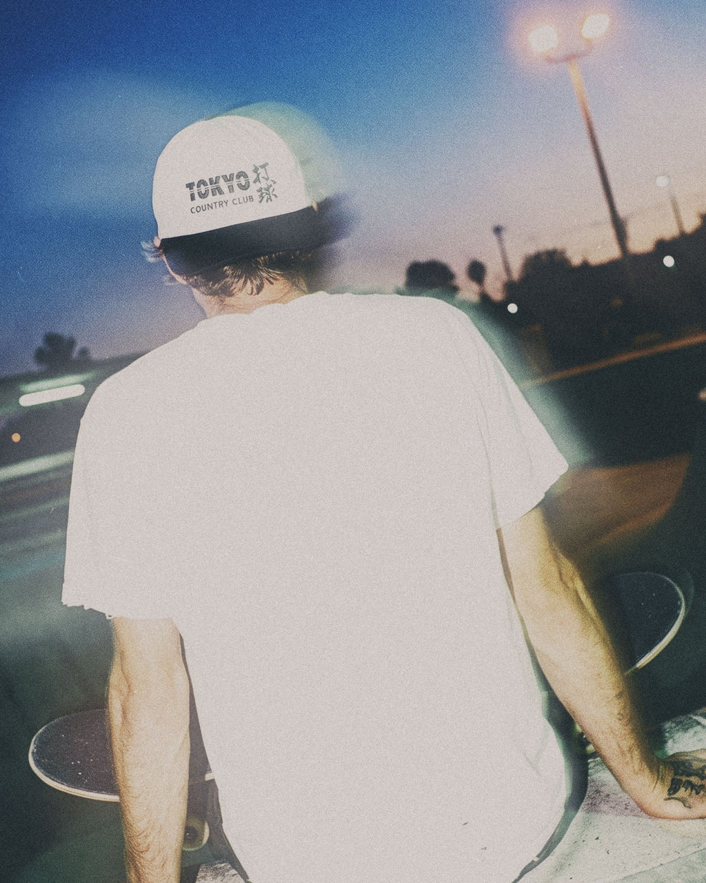 Tokyo 2 Tone Snapback - White / Black