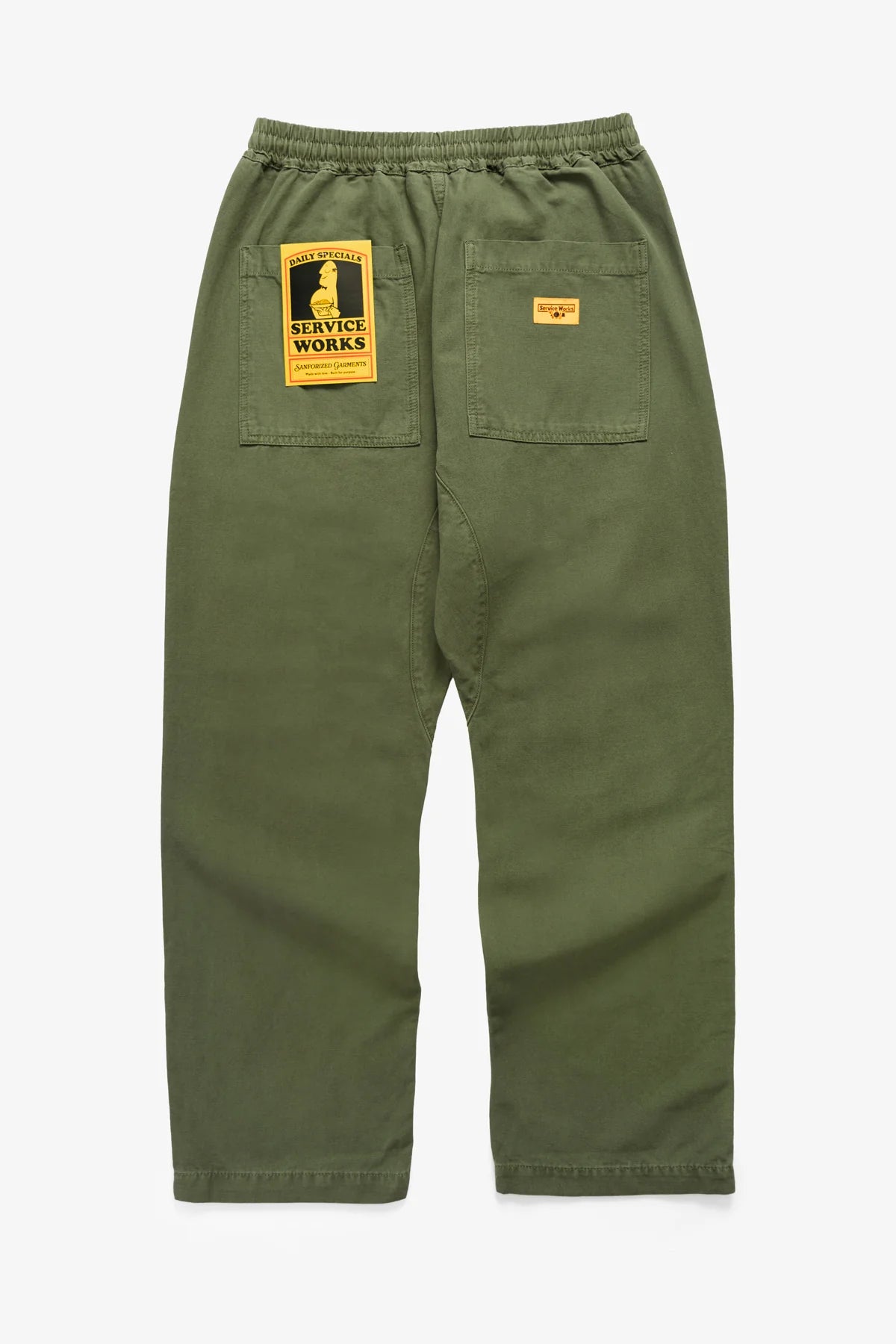 Service Works Classic Chef Pants Olive