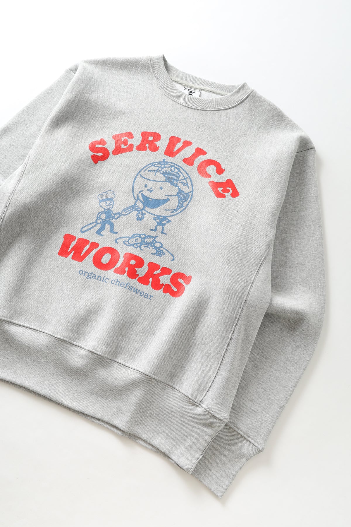 Service Works Organic Chefswear Crewneck Sweat