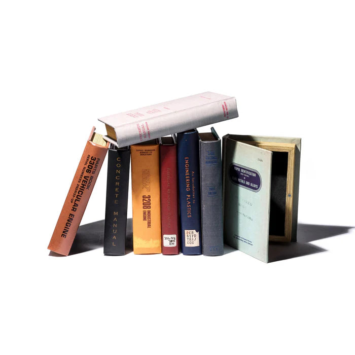 Puebco Empty Book - Black Concrete Manual
